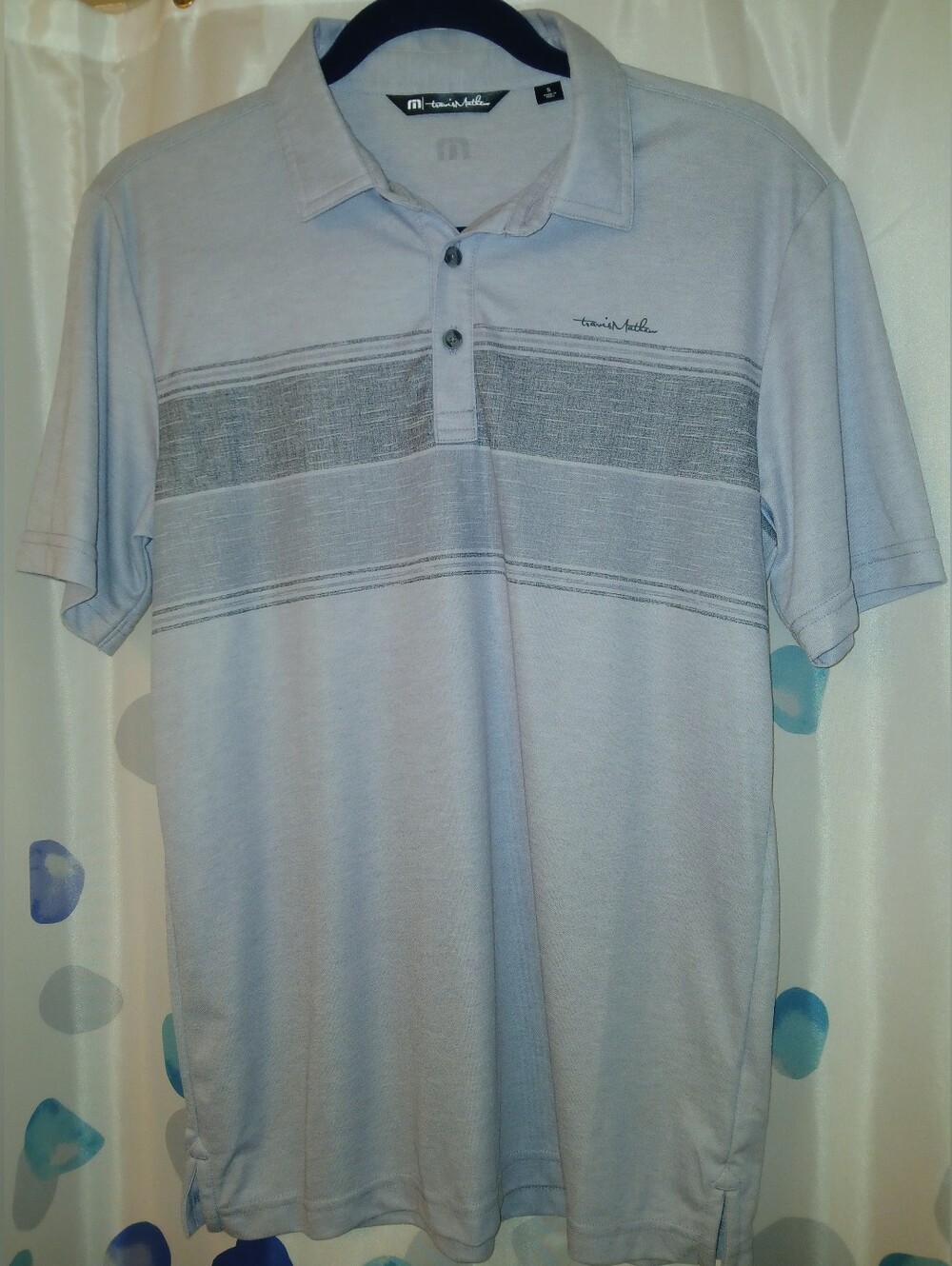 Travis Mathew Mens Golf Short Sleeve Polo Shirt Size S